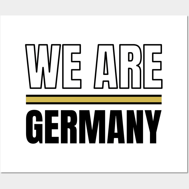 We Are Germany Wall Art by Footscore